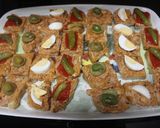 Foto del paso 8 de la receta Bocados de atún con tomate decorado
