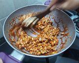 A picture of step 4 of Ground nut chikki.