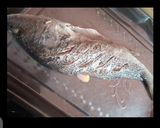 A picture of step 1 of Grilled croaker fish.