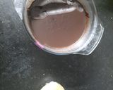 A picture of step 3 of Kaju truffle.