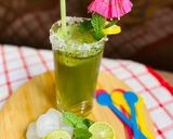 A picture of step 5 of Mint Margarita.