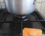 A picture of step 5 of Kadhi pakora.