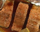 A picture of step 7 of Hennessy Honey Salmon.