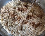 Hình bước làm 4 của món EatClean/ Bánh Cookies Yến Mạch, Chuối, Quế và Sô cô la