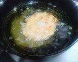 A picture of step 5 of Ghewar.
