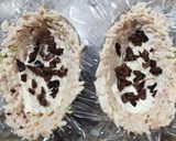 Foto del paso 5 de la receta: 🐰Huevo de Pascua salado 🐰Receta viral #3 🐰Ensalada de atún, verdeo y arroz parboil🐰