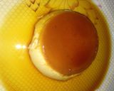 A picture of step 3 of Créme caramel.