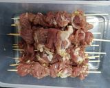 A picture of step 1 of Grilled Pork with Banh Hoi for Breakfast.