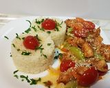 Pas rețetă Pui piri piri cu legume la tigaie 4 fotografie