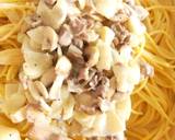 Spaghetti with Mushroom Sauce langkah memasak 2 foto