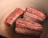 A picture of step 2 of Braised short rib with horseradish whipped potatoes and roasted carrots.