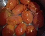 A picture of step 1 of Tomato Saar/Rasam.