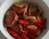 Foto langkah ke 8 dari resep Rolade sapi saos tiram.