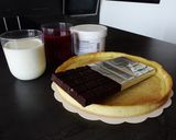 Une image de l'étape 1 de Tarte framboise chocolat.