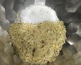 A picture of step 3 of Brinjal potato stuffed sabji.