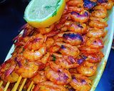 صورة لخطوة 6 من وصفة لي بروشيت تاع الكروفيت (Crevettes) المشرملة 🍤