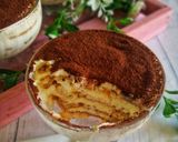 Gambar langkah 5 resipi Chesekut Tiramisu.