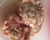 รูปขั้นตอนการทำที่ 1 ของ ซาลาเปา หมูสับไข่ต้ม