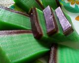 Foto langkah ke 6 dari resep Kue lapis karet ijo royo royo tepung beras# beranibaking.