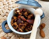 Une image de l'étape 6 de Granola maison au chocolat.