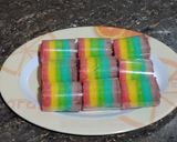 Foto langkah ke 8 dari resep Bolu gulung mini pelangi.