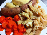 Guiso de mondongo y chorizos 🥩 🌿🥣🥕🫛