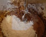 Foto langkah ke 3 dari resep Cookies Coklat Kacang.