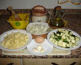 Foto del paso 1 de la receta Crema de calabacín al ajo-aceite