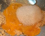 A picture of step 3 of Mango Sheera.