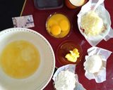 Foto langkah ke 1 dari resep Japanese cheese cake dengan keju cheddar.
