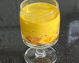 A picture of step 4 of Mango 🥭 Ice Apple (Tadgola) Basundi.