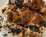 Foto langkah ke 3 dari resep Salmon with Crispy Skin.