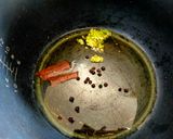 A picture of step 1 of Green Pigeon Pulao.