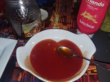 Costillas adobadas al horno con salsa de kétchup y miel