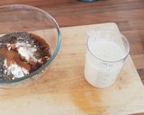 A picture of step 2 of Chia panckes.