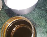 A picture of step 1 of Nolen gur enduri pitha.