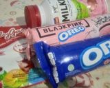 Foto langkah ke 1 dari resep Puding Oreo.