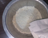 A picture of step 1 of Multi-layered chapatis.