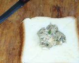 A picture of step 6 of Easy Chicken Bread Rose.