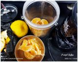 A picture of step 1 of Orange Marble Cake🍊🎂.