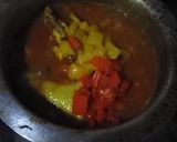 A picture of step 4 of Sweet potato with chicken stew.