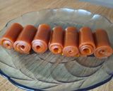 A picture of step 5 of Mango roll.