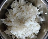 A picture of step 1 of Leftover Rice Chila.