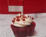  Cupcake Red Velvet Merdeka langkah memasak 12 foto
