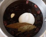 Foto del paso 2 de la receta: Frijol ayocote aromatizado con anís y hoja de aguacate