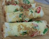Foto langkah ke 4 dari resep Floss Roll Roti Tawar.