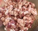 Hình bước làm 1 của món Chả ram tôm thịt