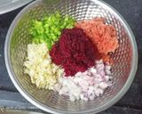 A picture of step 2 of Mix Veg Sunflower Paratha (Tiffin recipe).