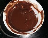 Une image de l'étape 2 de Tarte aux pommes et chocolat amandes.
