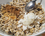 Házi zabszelet/egergiaszelet (glutén-,tej- és hozzáadott cukortól mentes) recept fázis 6 fotója